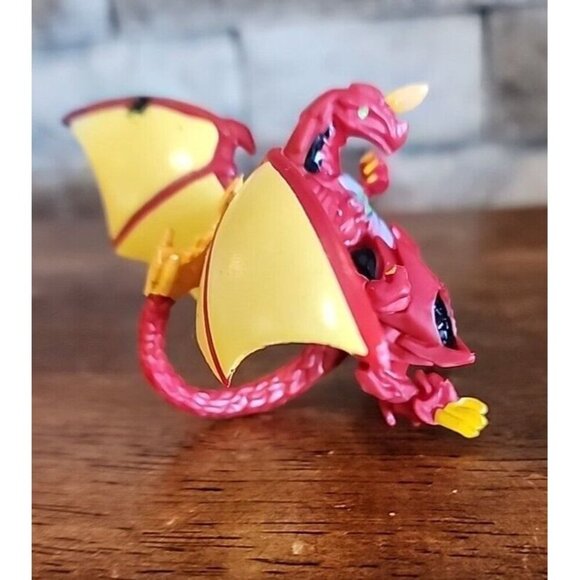 Bakugan Dragonoid Red Collector Figure only Spin Master used 2" - Picture 6 of 7